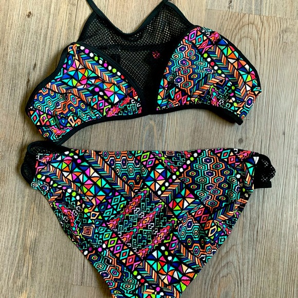 Bright print bikini set - Picture 2 of 2